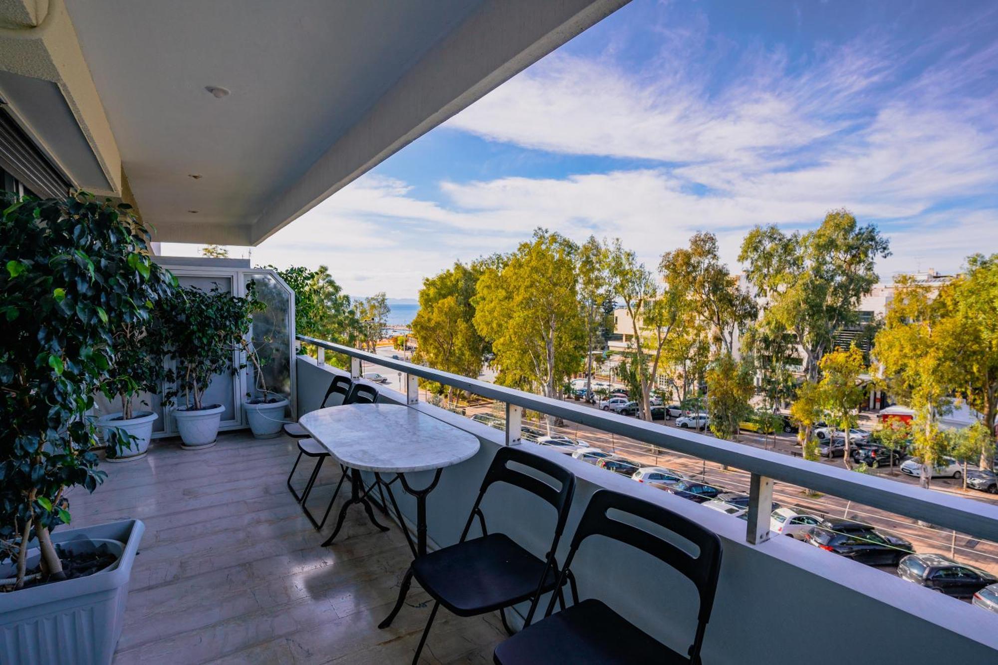 Glyfada Center Sea View Apt Apartamento Atenas Exterior foto
